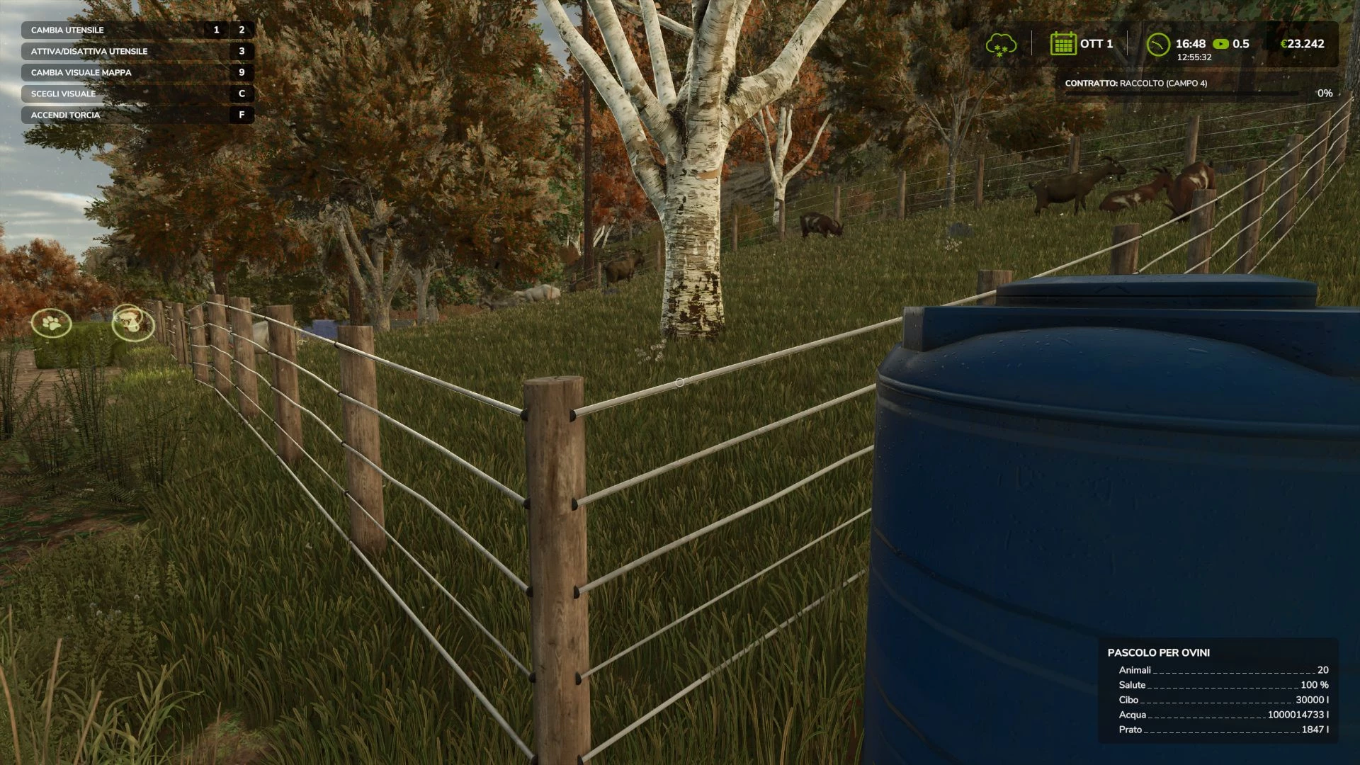Automatic water tank for greenhouses and animals v1.0