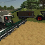 CLAAS Lexion combine harvester incl. mowers and matching trailer2