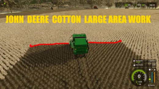 JOHN DEERE COTTON LARGE AREA WORK v1.0