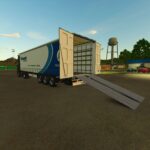 Krone Profil-liner Trailer With Ramps4