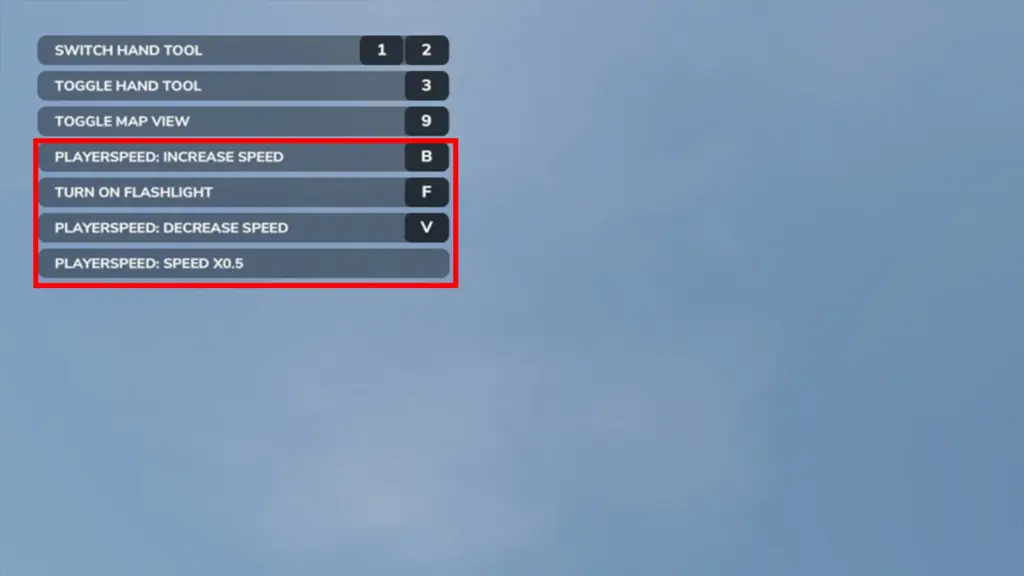 Player Speed v1.0
