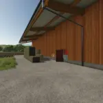 Wooden Bale Storage Shed v1.02