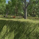 Small Cow Pasture with Wooden Fences AUTOWATER4
