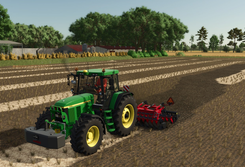 DiscHarrow mulches
