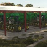 105x50 Metal Frame Hay Shed4