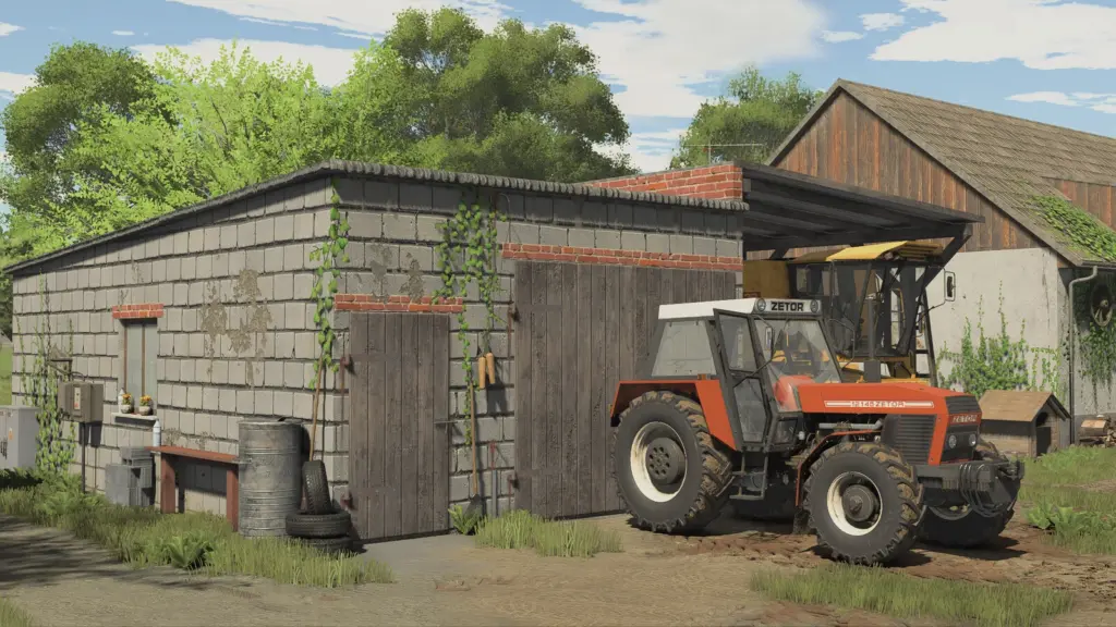 A Small Garage With A Workshop v1.0