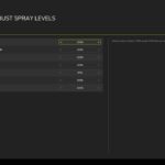 Adjust Spray Levels2