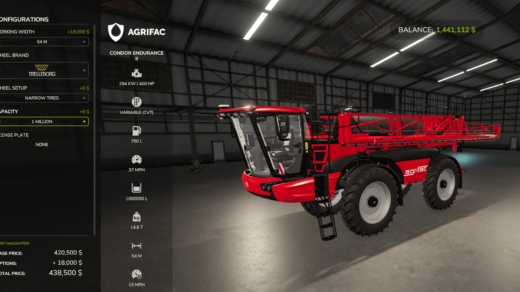 Agrifac Condor Endurance 2 JTM v1.0.0.1