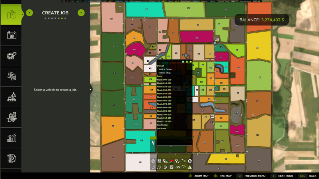 AutoDrive of Dakota 16x map V1.02