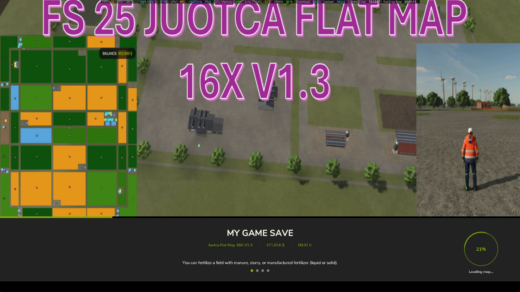 AutoDrive of Juotca Flat Map16X V1.3