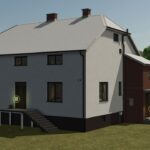 Big White Farmhouse