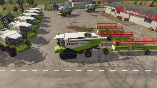 CLAAS Lexion 500 Series6