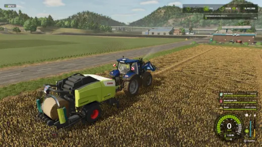 CLAAS ROLLANT 455 UNIWRAP Speedy 1.1