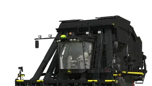 CP690 Cotton Harvester Black