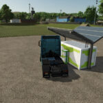 Charging Station With Solar Panels And Storage3