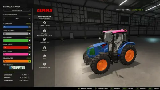 Claas Arion 400 v1.0