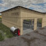 Cow Barn With Slurry And Milk2