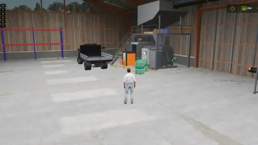 Fully animated wood pellet production plant v1.3