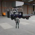 Fully animated wood pellet production plant v1.33