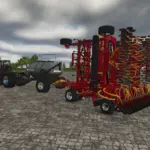 Hatzenbichler TH18 seed drill with seed and fertilizer tank v1.02