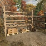 Honey Pallet Rack