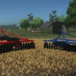 Hydraulic Disc harrow MF 32 v1.04