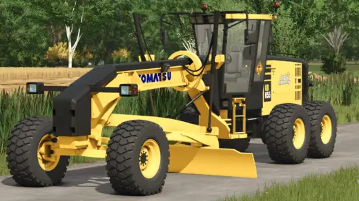 Komatsu GD 655 Grader v1.0