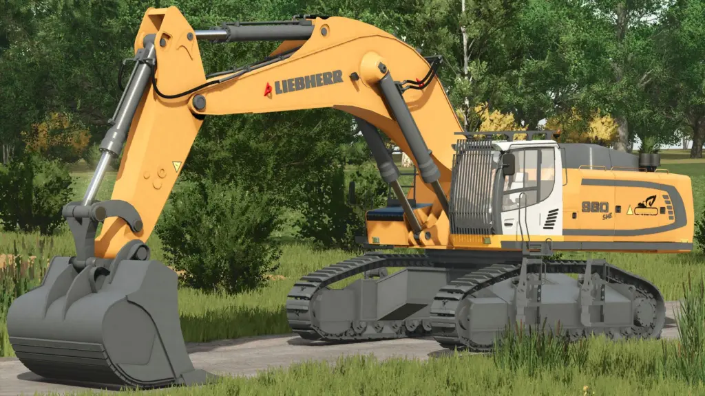 Liebherr 980 SME Excavator v1.0