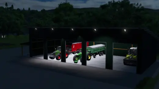 Machineshed With Gasstation v1.0