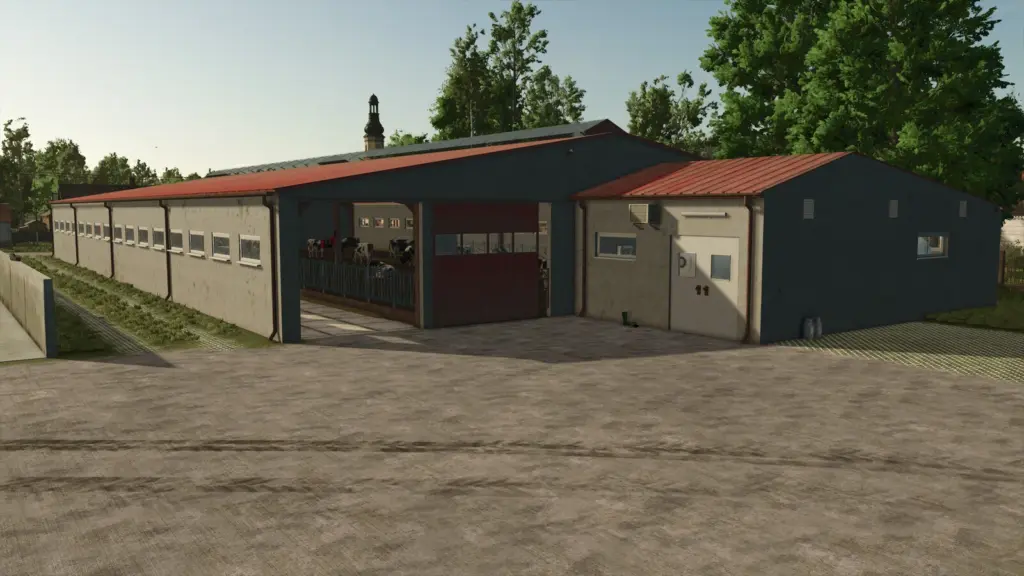 Modern Cow Barn And Garage Pack v1.0