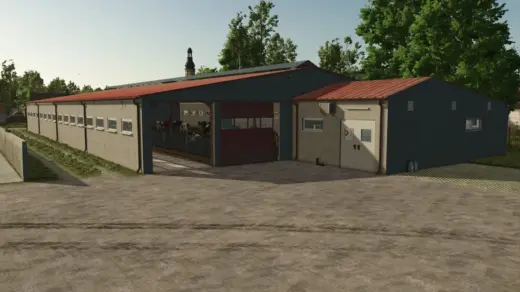 Modern Cow Barn And Garage Pack v1.0