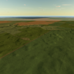 North Central Montana 64X blank start map