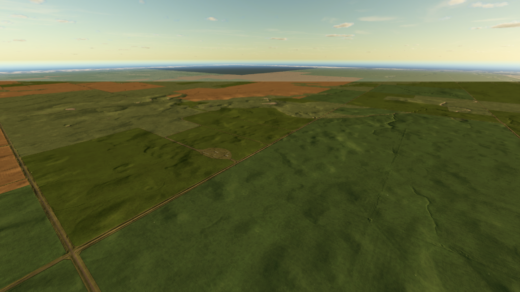 North Central Montana 64X blank start map