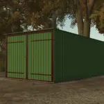 Pack Of Tin Car Garages v1.0