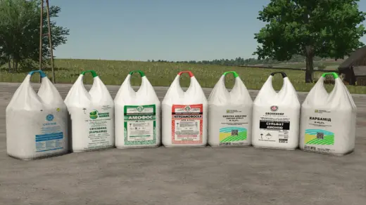 Pallets And Big Bags UA Pack v1.0