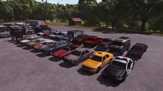 Placeable US Junkyard Vehicles V1.0