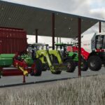 Self Made Machinery Shed
