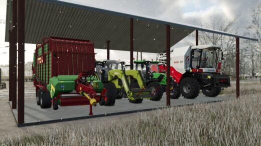 Self Made Machinery Shed