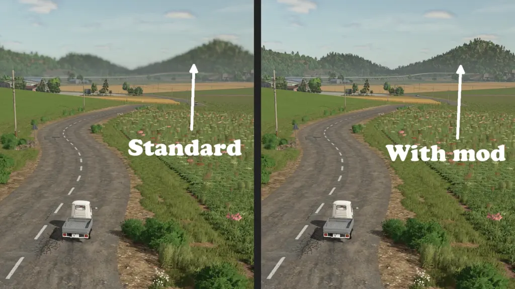 Sharper Long Distance View v1.0