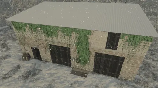 Small Cowshed With Garage v1.0