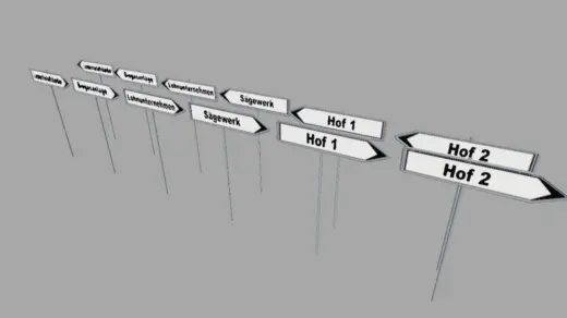 Street signs prefab v1.0