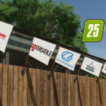 Tractor Brands Wall Flag Pack 22