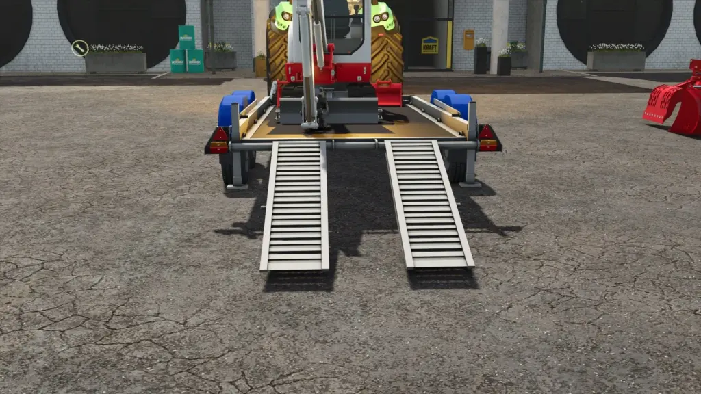 Trailer 2 axles Hubière v1.0