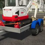 Trailer 2 axles Hubière v1.02