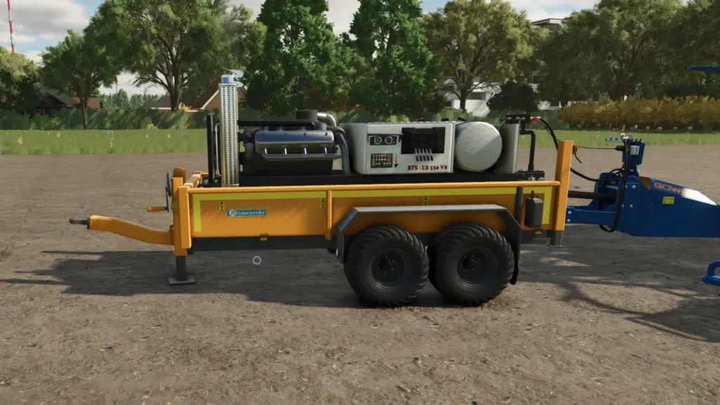 V8 Motor station trailer v1.04