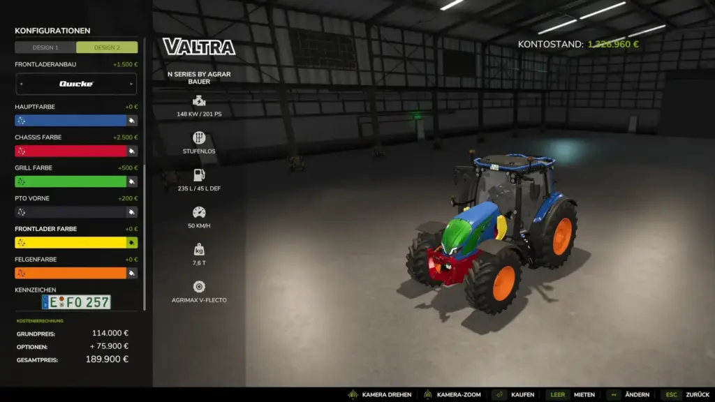 Valtra N Series v1.0