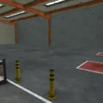 Warehouse with Silo and Gas Station v1.04