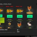 Animal Food Pack v1.04