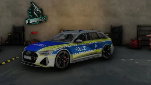 Audi RS6 police v1.0