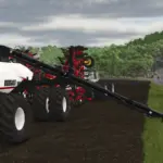 Bourgault 3320-76 Paralink Hoe Drill + 7950 Air Cart v1.03